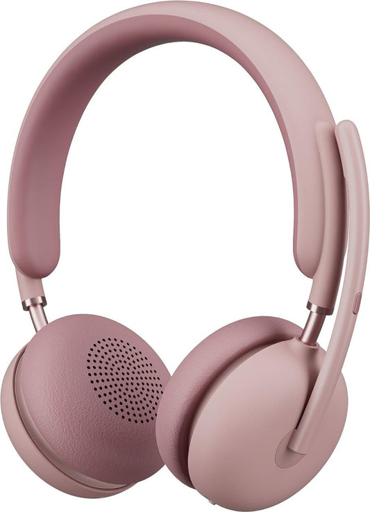 Logitech Zone Wireless 2 – Bluetooth Headset with Hybrid ANC (Pink)
