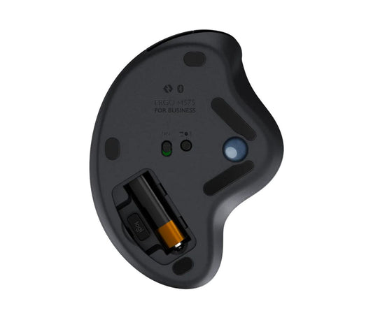 Logitech ERGO M575 for Business – Wireless Trackball Mouse (Graphite)