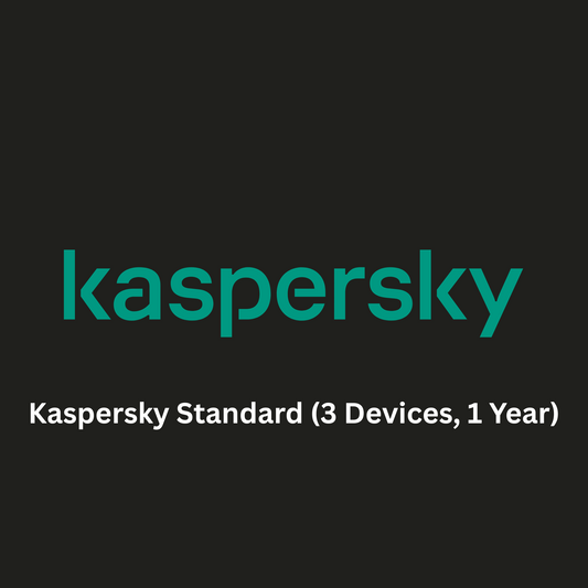 Kaspersky Standard Antivirus – 1 Year, 3 Devices with Behavioral Shield