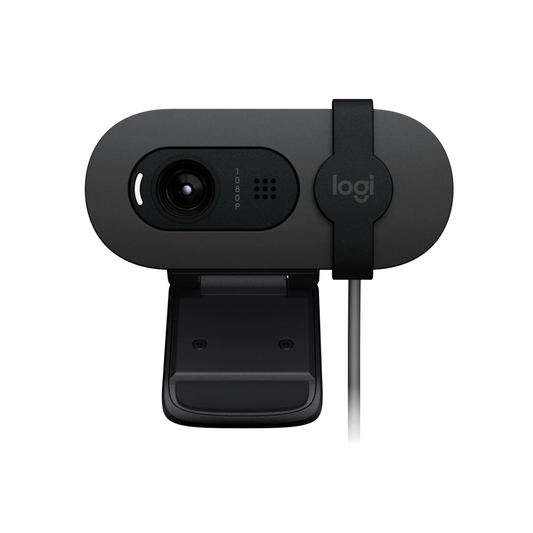 Logitech Brio 105 Business Webcam – Full HD 1080p with Privacy Shutter