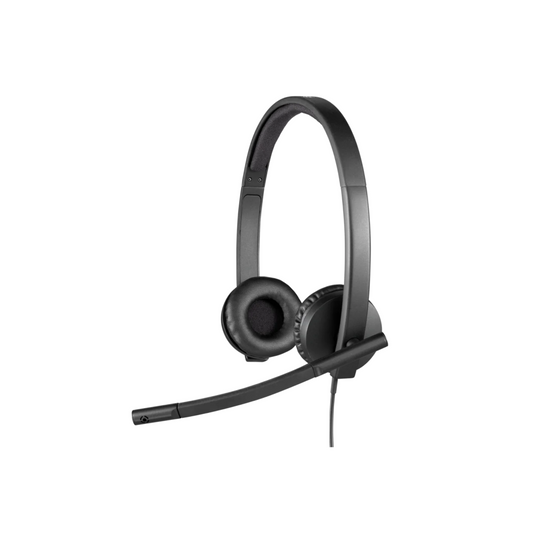 Logitech H570e Mono USB Headset – Wired Business Headset with Noise-Canceling Mic